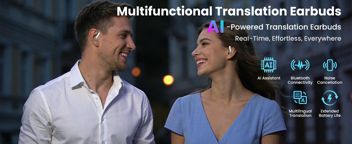 Multifunctional Translation Earbuds
