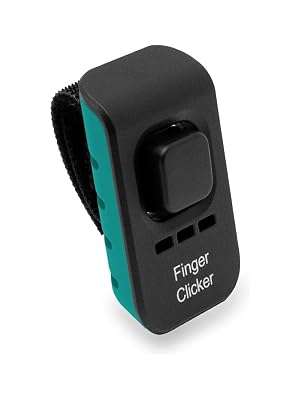 Teal FInger Clicker 700 x 800