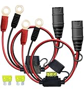 2 Pack GC002 X-Connect fit for NOCO Battery Charger Accessories,M6 (1/4in) XL Eyelet Terminal,Sma...