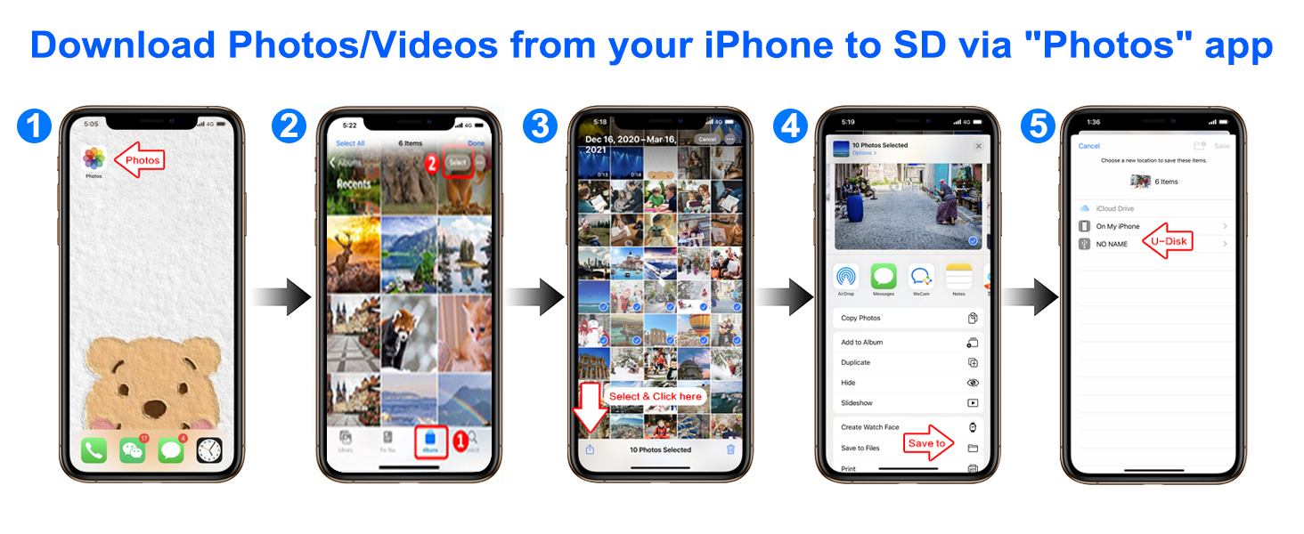 digital camera transfer to iphone