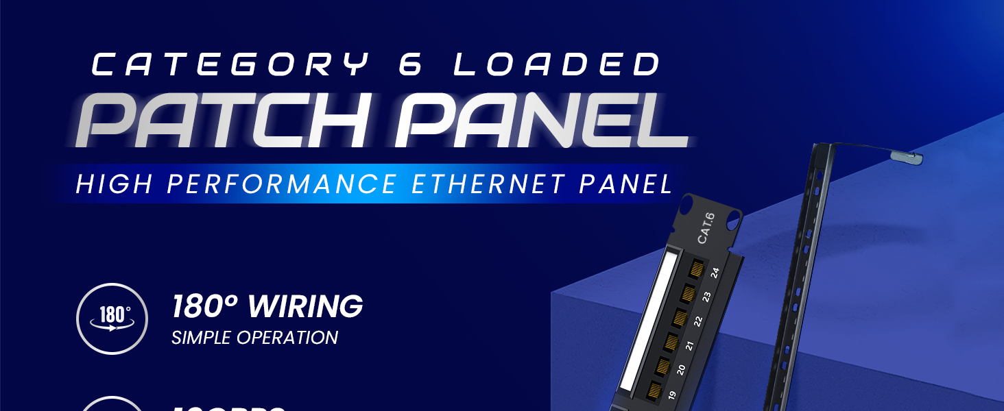 CAt6 Patch Panel