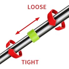 shower scrubber with long handle for cleaning