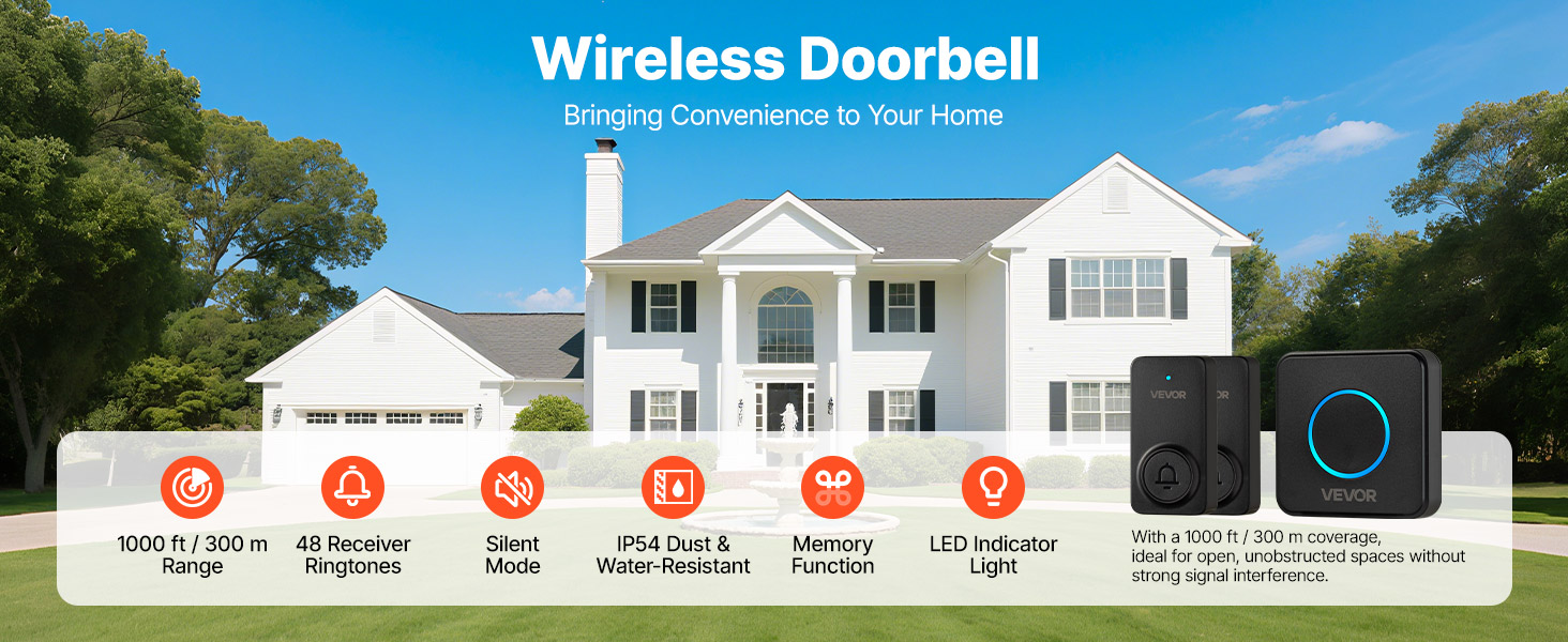 wireless doorbell for home