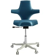 LIMKOMES Executive Office Chair Office Desk Chair Sit to Stand Desk Chair Ergonomic Seat with Com...