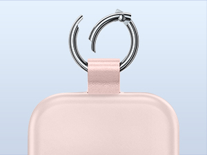 Pink portable charger