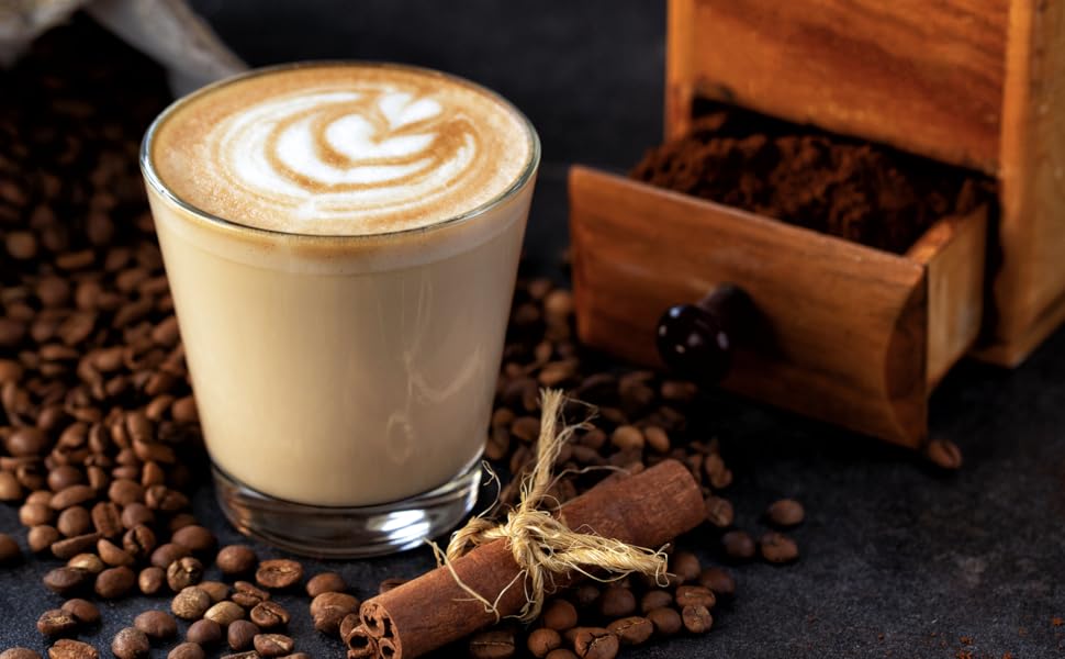 Create barista style magic with the Silverdome Milk Frother. Whip up a latte like a pro!
