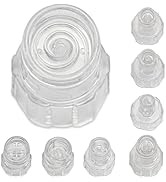 Facial Care Skin Beauty Plastic Tips Hydro Dermabrasion Water Peeling Tips 8pcs Per Set Elitzia E...