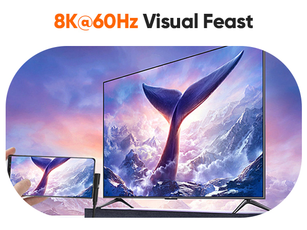 8K@60Hz Video Output