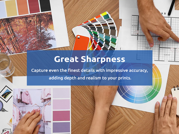 great sharpness