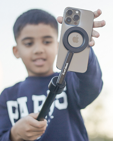 KraftGeek Magnetic Phone Tripod for iPhone