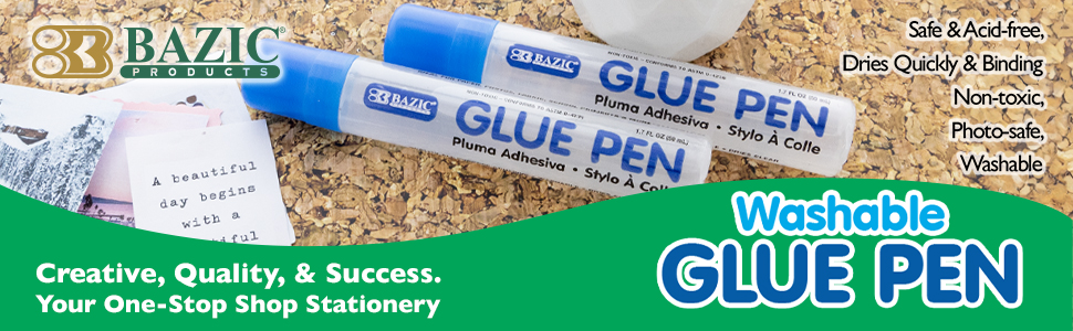 washable glue pen