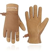 HANDLANDY Gardening Gloves for Women Flexible &amp; Durable, Breathable Utility Work Gloves Heavy Dut...