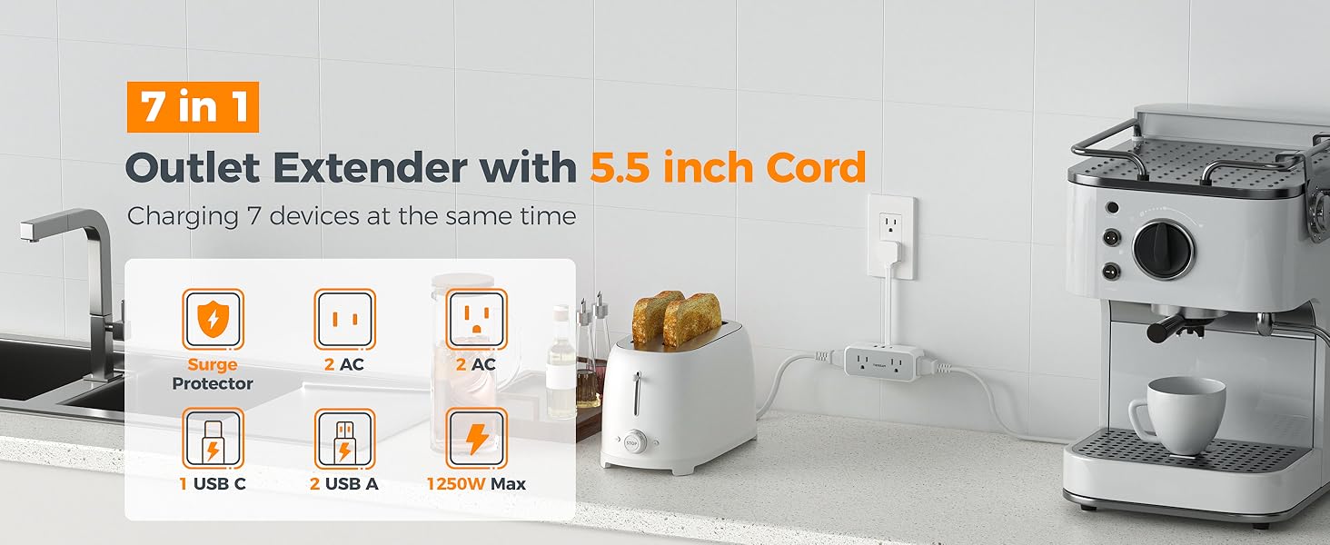 flat extension cord