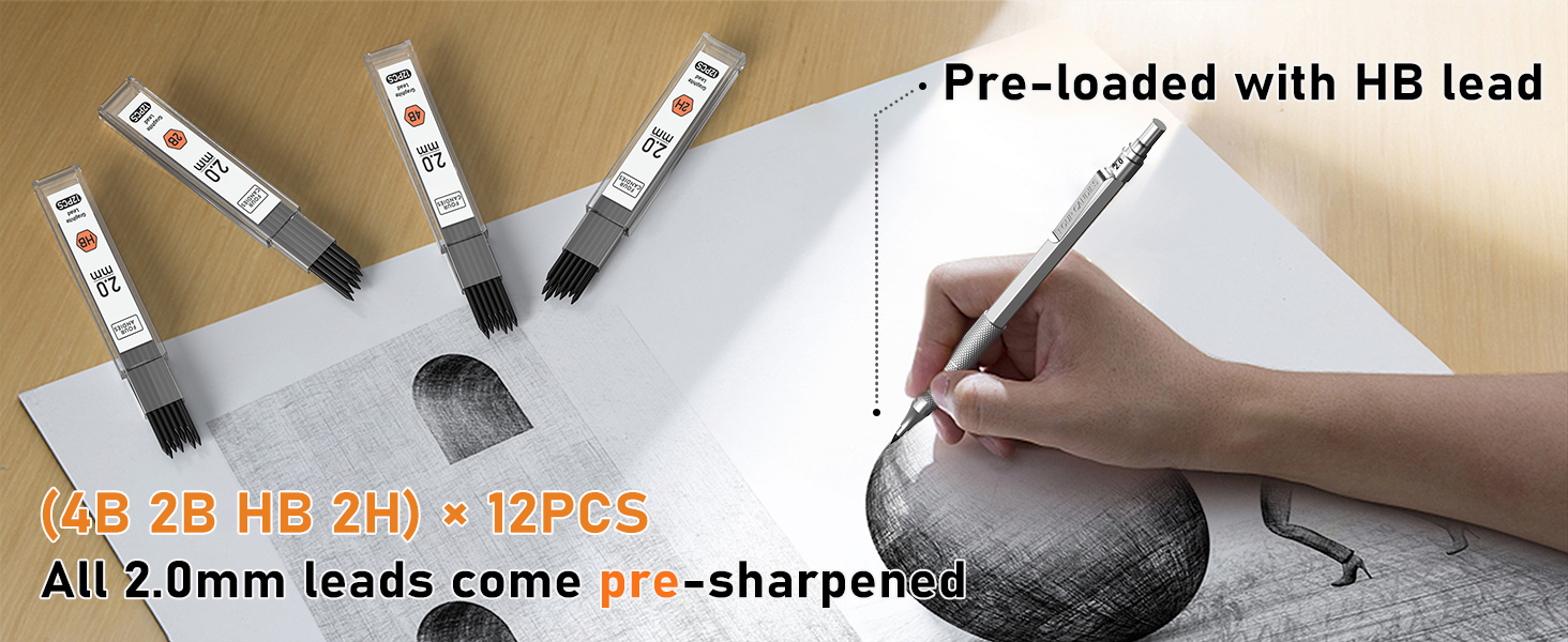 drawing mechanical pencil