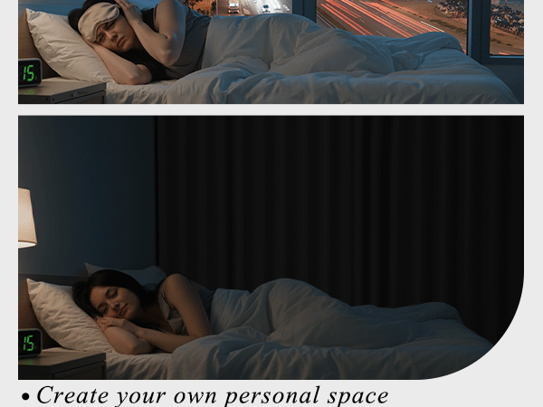 privacy curtains room divider thermal insulated