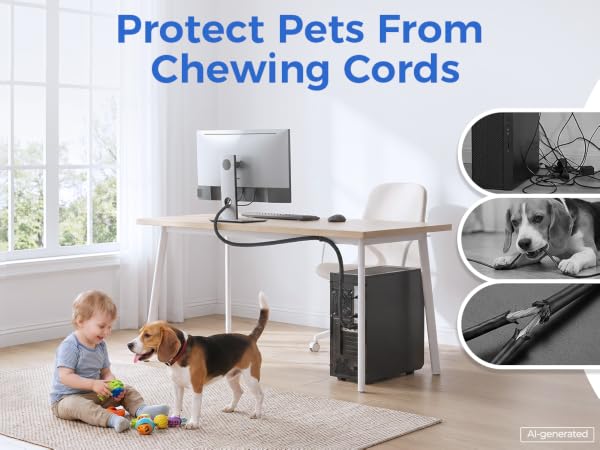 cable sleeve wire loom cord cable wire protector cable management sleeve cord cable hider cord cover