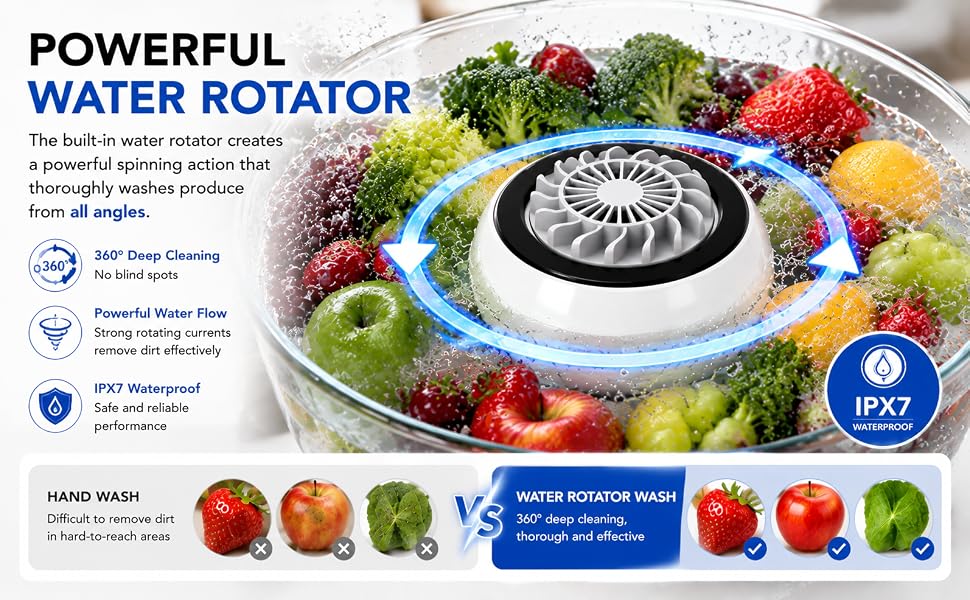 Automatic Fruit Cleaner Device
