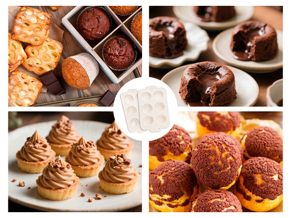 silicone cupcake molds for baking