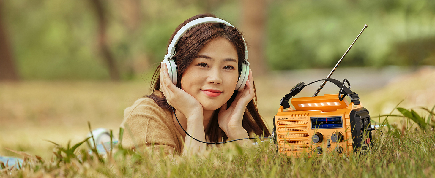 weather radio noaa alert with battery backup for picnic