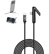 [2026 Upgrade] USB C to USB C Cable, 5ft 240W Fast Charging Cable with Invisible Phone Holder Fun...