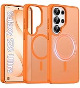 Oterkin Magnetic for Samsung Galaxy S26 Ultra Case Matte, S26 Ultra Phone Case Compatible with Ma...