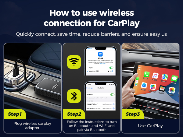 wireless apple carplay adapter