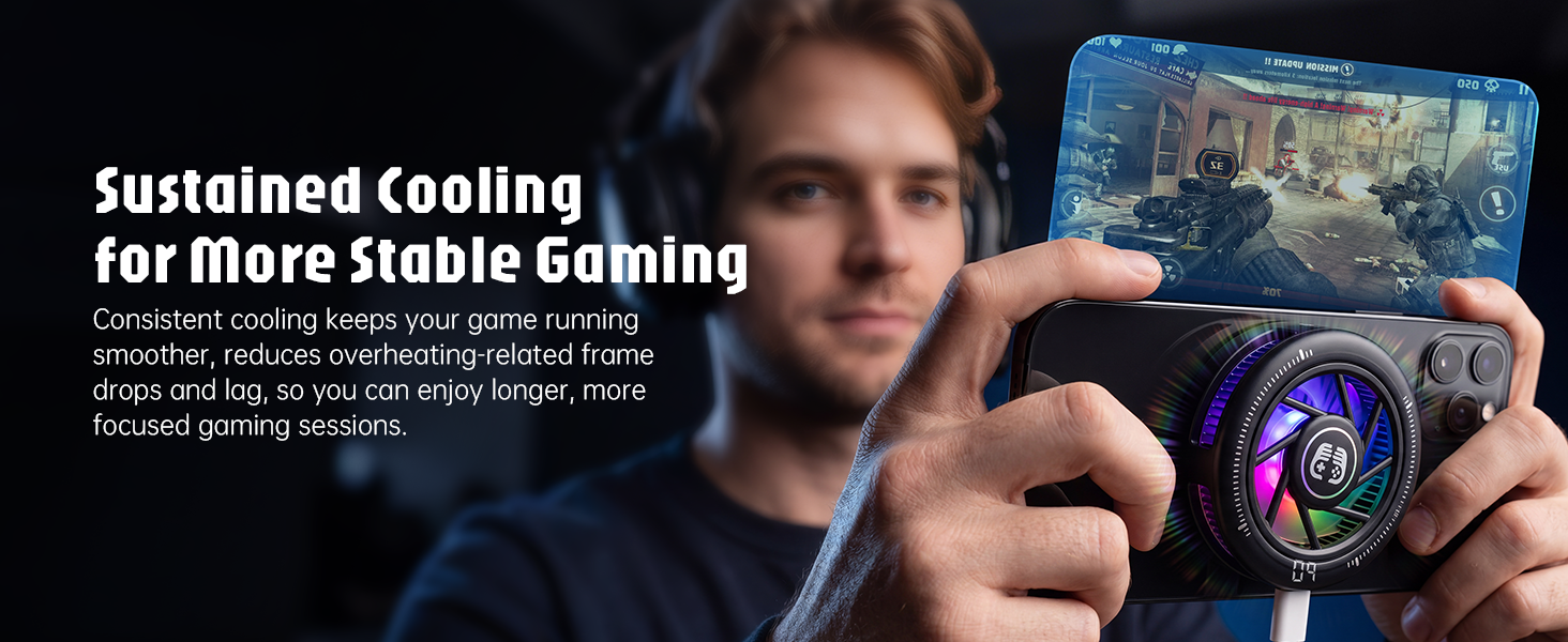 Phone Cooler for Gaming