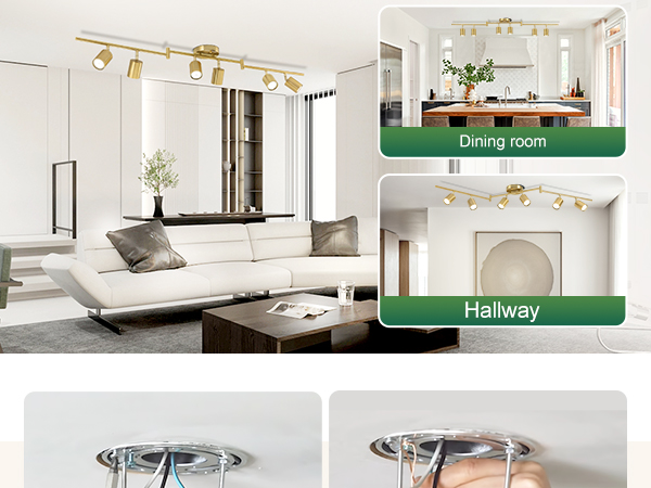 6 Ways Track Lighting Gold