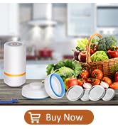 Electric Mason Jar Vacuum Sealer Food Vacuum Saver Can Sealer Jar Seal Pump Kit 