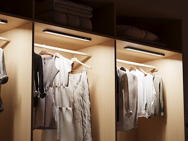 closet lights motion sensored, battery operated