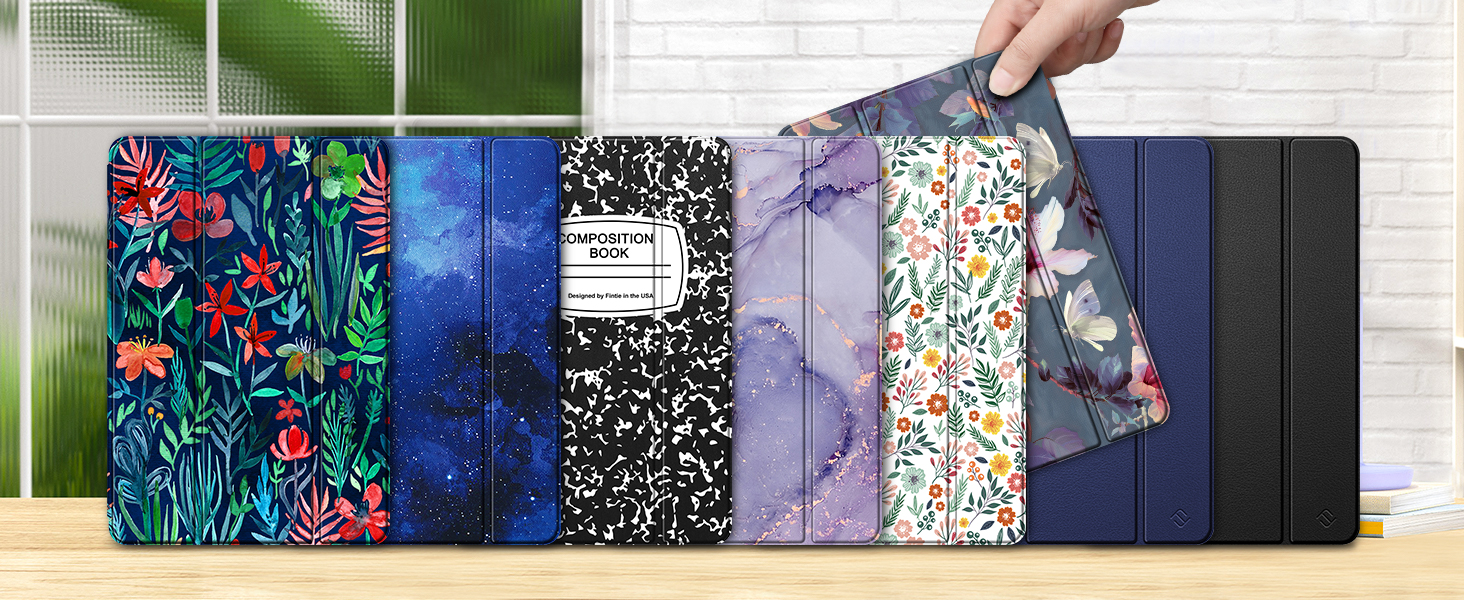 All new hd fire 10 2023 13 gen screen protector keyboard leather slim cover accessories