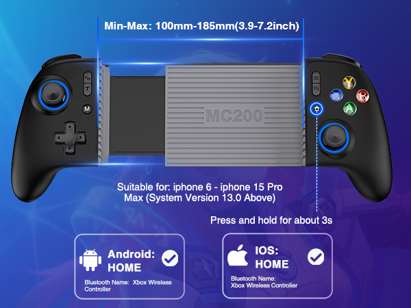 mobile gaming controller