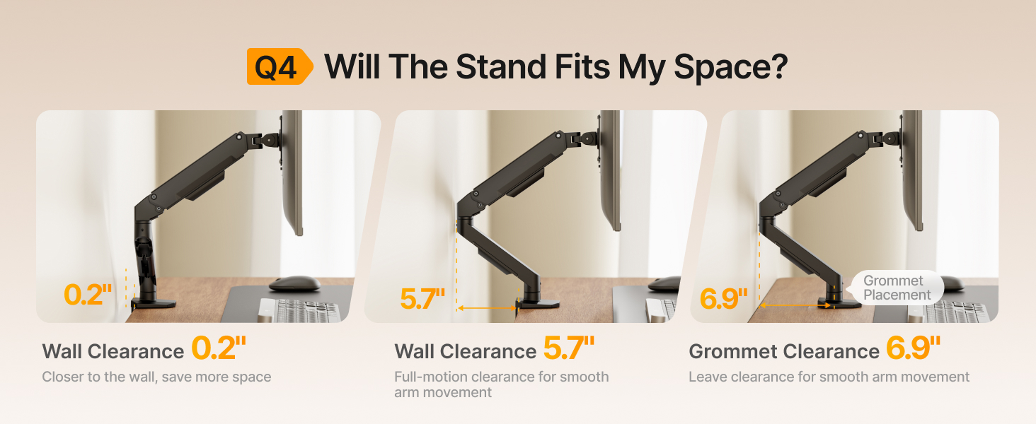 single monitor arm