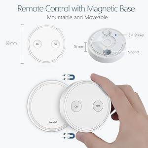 LoraTap Remote Control Outlet Plug Wireless Light Switch