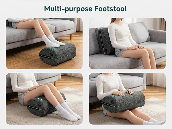 Foot Stool with Vibration Massage