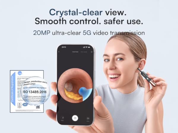 2OMP ultra-clear camera and 5G video transmission