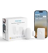 meross Smart WiFi Door & Window Sensor Kit, Support Apple HomeKit, Alexa, Google, SmartThings for...