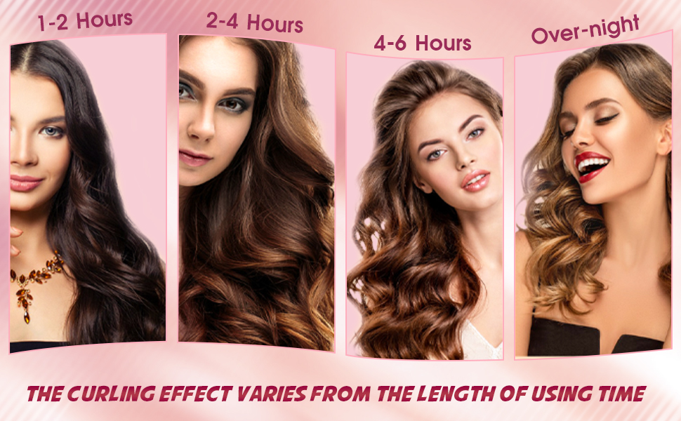 Overnight Heatless Curls