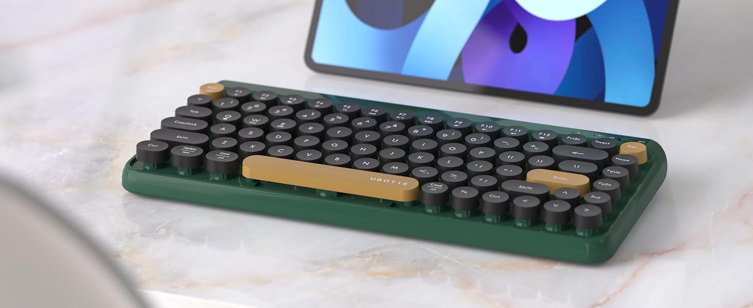 bluetooth wireless keyboard pink