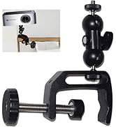 2-Be-Best Mini Projector Mount, Articulating Clamp Mount, 360 Flexible, Compatible with Projector...