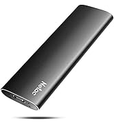 Netac 250GB Portable SSD USB 3.2 Gen 2 (10 Gbps, Type-C) External Solid State Drive Backup Slim P...
