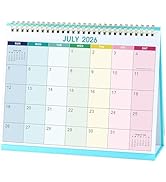 Desk Calendar 2026-2027 - JUL 2026 - DEC 2027, Calendar 2026-2027, 9.8" x 8.3", Standing Flip Des...