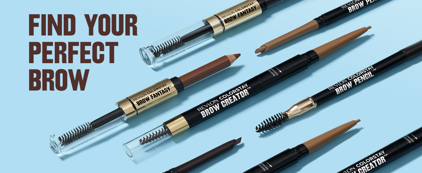 Find your perfect brow. Revlon&amp;#39;s collection of brow pencils and tools for perfecting your brow look