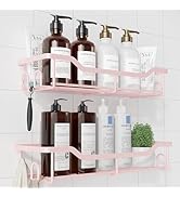 Kitsure Shower Caddy Large - Adhesive Shower Organizer, Stainless Steel Shelf for Inside Shower, ...