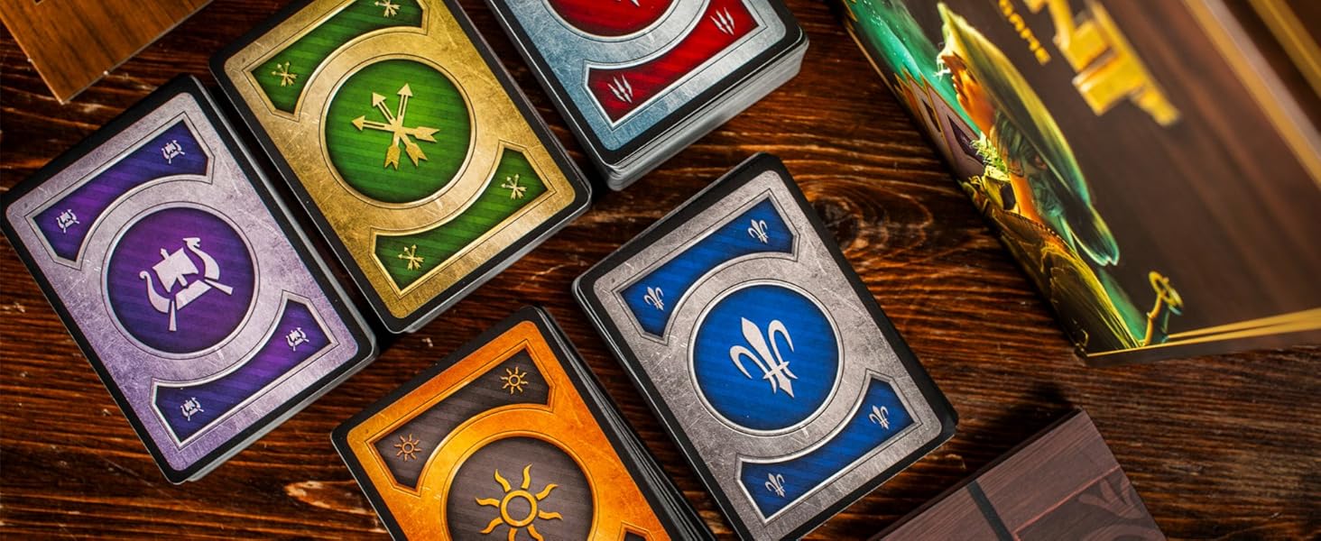 Photo of the faction decks