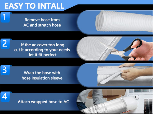 air conditioner hose sleeve