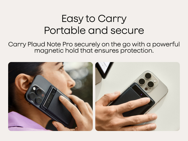 Magnetic Protective Case for Plaud Note Pro
