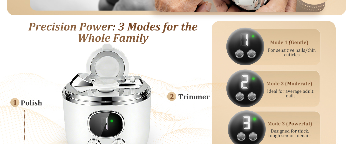 Precision Power: 3 Modes for the Whole Family