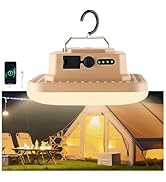 Amkulop Portable Rechargeable LED Camping Lights for Hanging,Waterproof Outdoor Light,Super Brigh...