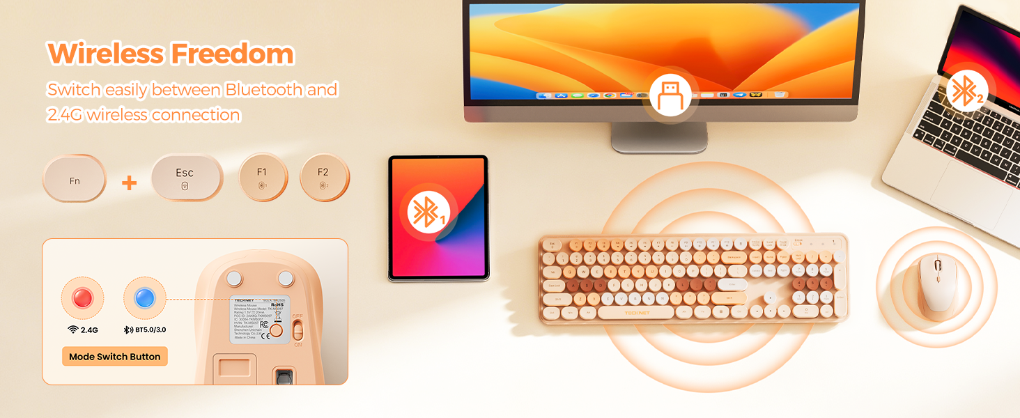 wireless keyboard and mouse
